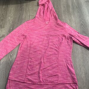 Exertek Shirt, Women's Size Large, Pink, Pullover Hoodie